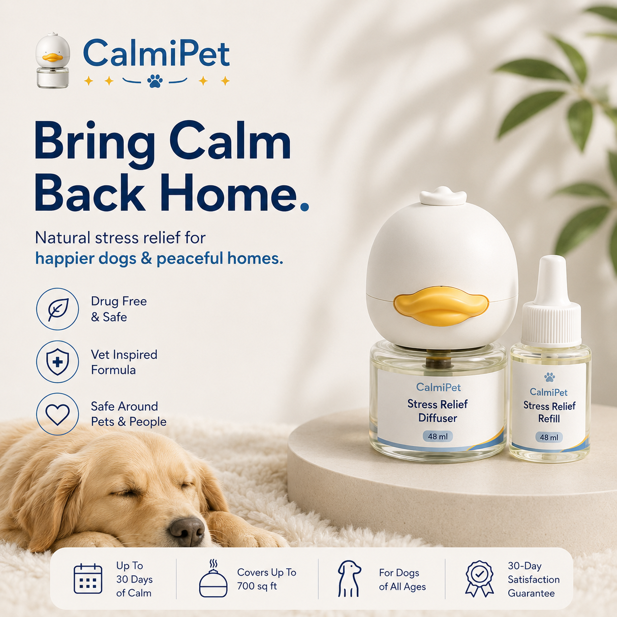 CalmiPet Stress Relief Diffuser